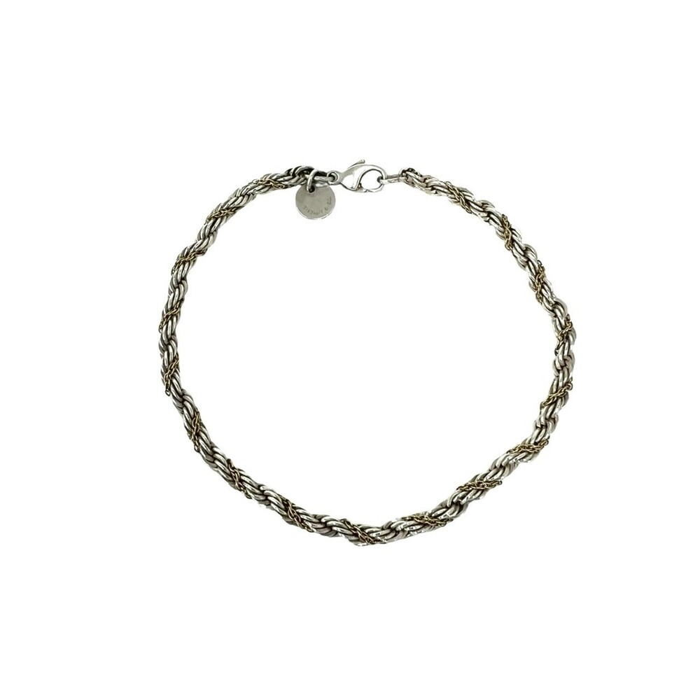 TIFFANY Authentic Vintage 18k Gold Charm Bracelet